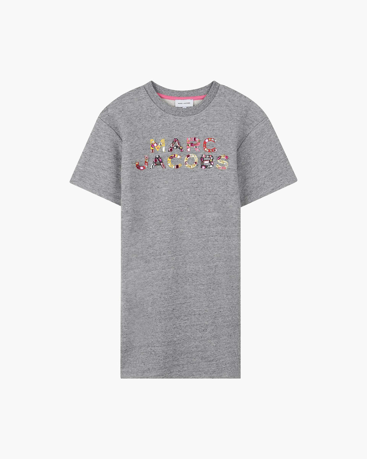 The Gem Logo Dress - Grey | Marc Jacobs online