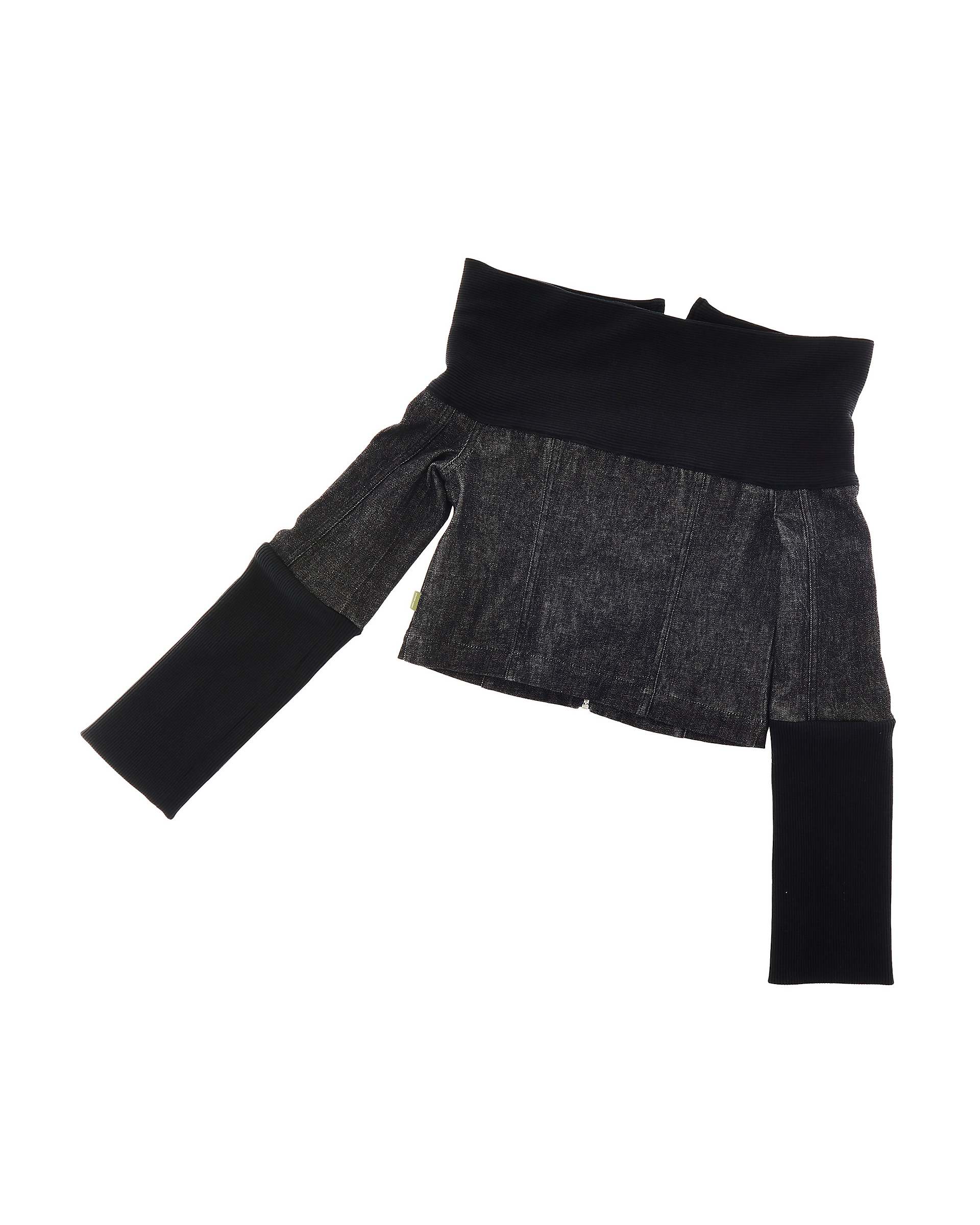 Denim And Rib Top - Black | Marc Jacobs for sale