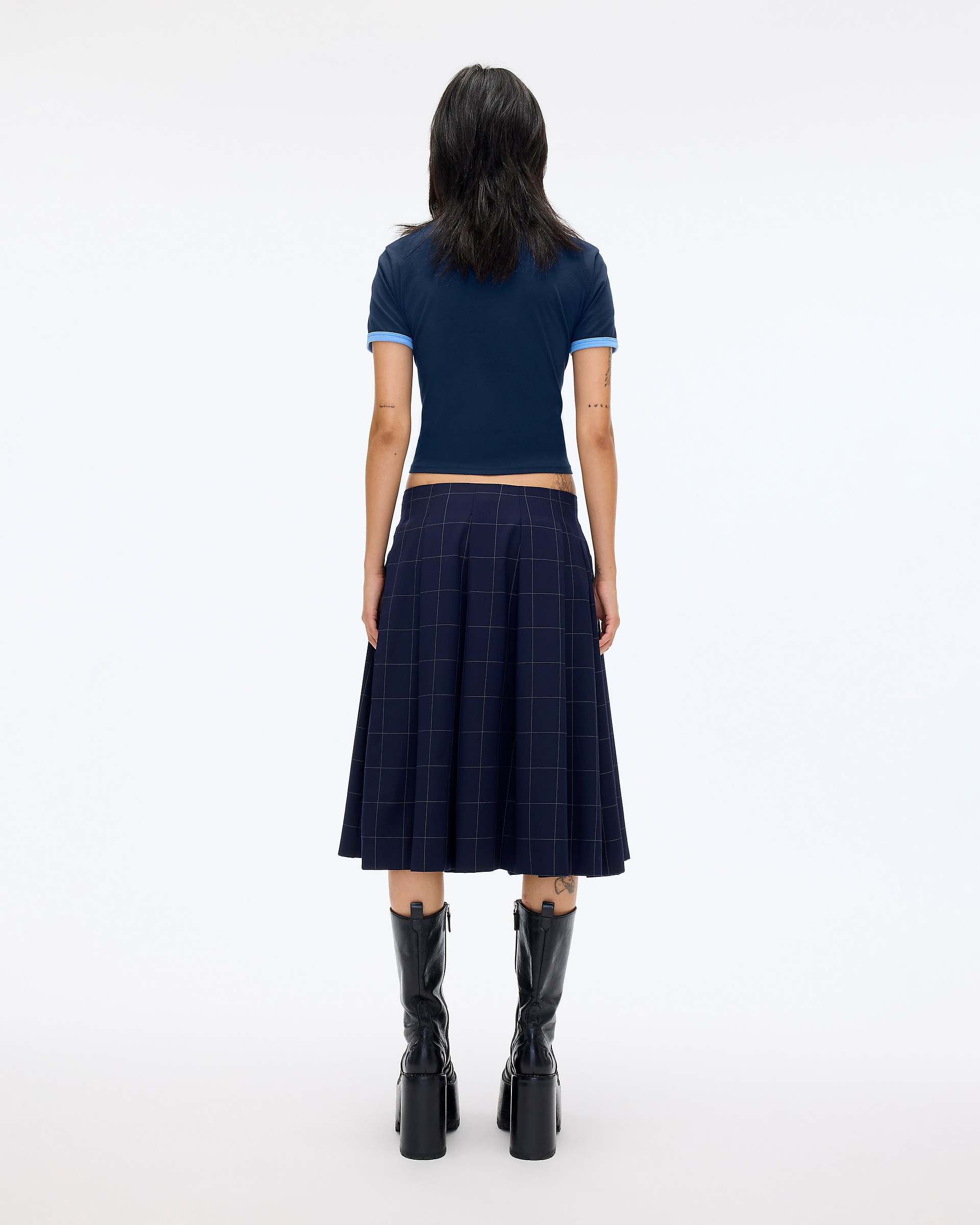 HEAVEN LOGO BABY TEE - Navy | Marc Jacobs discount