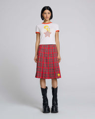 Eri Star Mesh Baby Tee - Chalk | Marc Jacobs online