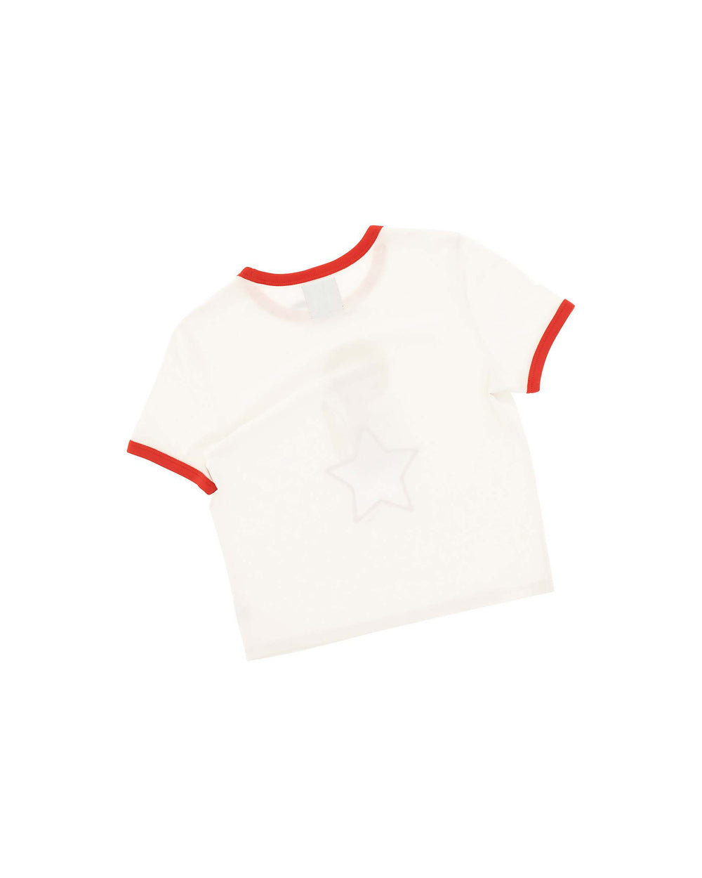 Eri Star Mesh Baby Tee - Chalk | Marc Jacobs online