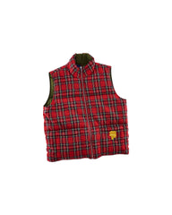 Tartan Puffer Vest - Red Multi | Marc Jacobs sale
