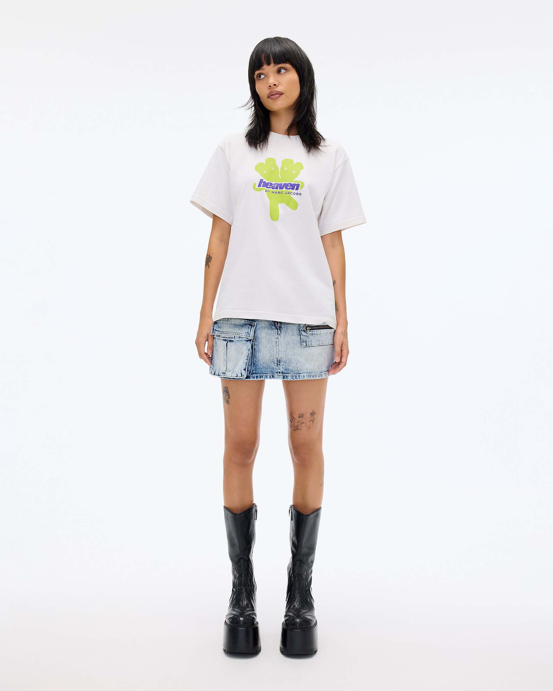 Heaven Logo T-Shirt - Chalk | Marc Jacobs online